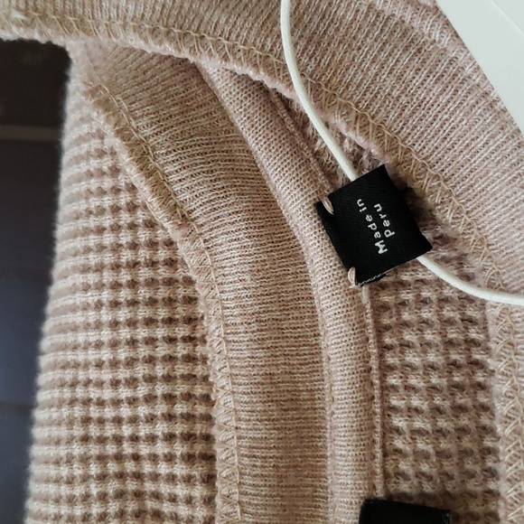 Vince Thermal shirt l/s PIMA Cotton.  Made in Peru. Size XL. NWT - Picture 4 of 10